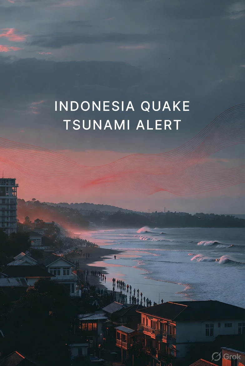 Image related to Indonesia Earthquake 2026: 7.4 Quake in Northern Molucca Sea